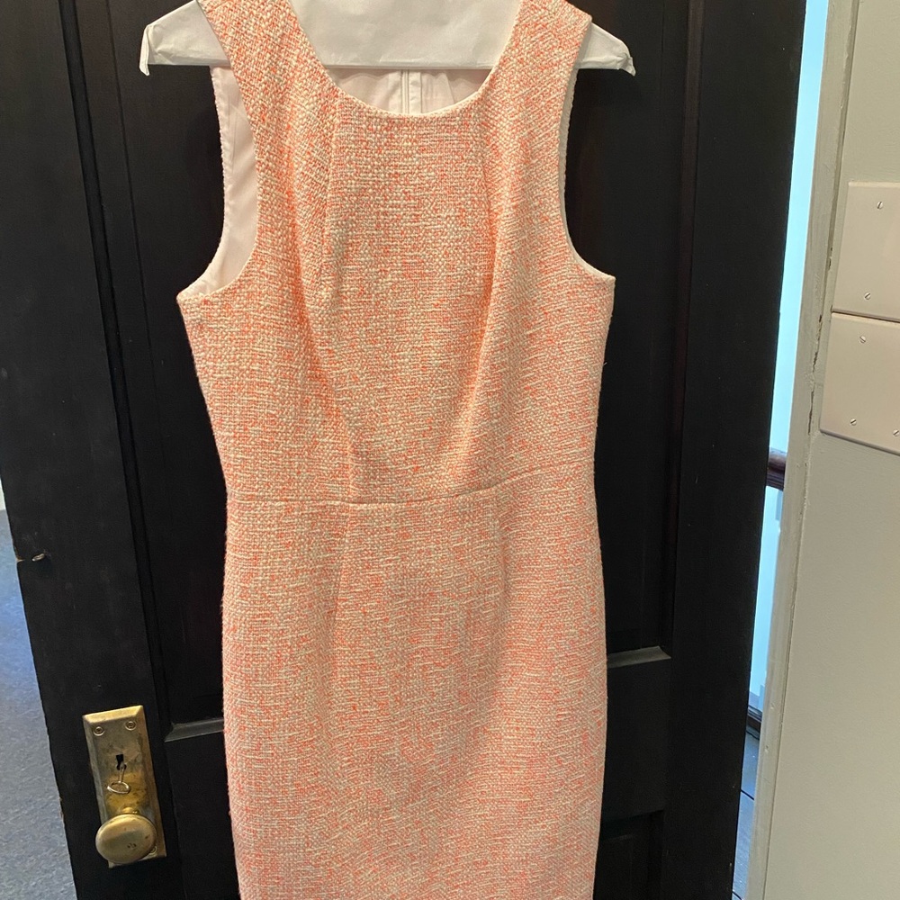 Trina Turk Pink Tweed Dress Sz 4 NWT